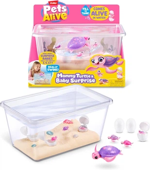 Интерактивная игрушка Pets Alive Mama Turtle Baby Surprise Мама черепашка