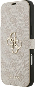 Чохол-книжка для смартфона Guess Book 4G Metal Logo для Apple iPhone 18 Pro Max / Apple iPhone 17 Pro Max Pink (3666339673666)