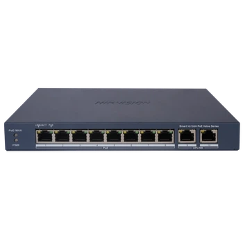 Коммутатор 10 портов управляемый Hikvision DS-3E1310P-EI/M PoE