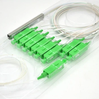 Оптический PLC делитель 1x8 Coupler PLC-1x8-split0 SC/APC 0.9mm