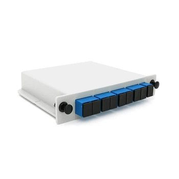 Оптический корпусной PLC делитель 1x8 Merlion MLOPS608 PLC-1×8 SC/UPC