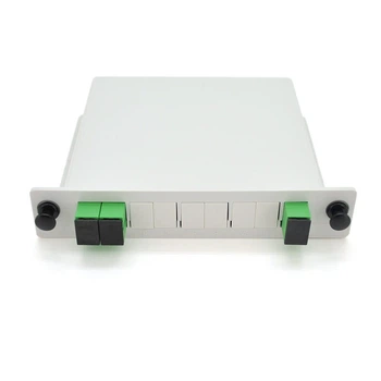 Оптический корпусной PLC делитель 1x2 Merlion MLOPS602 PLC-1×2 SC/APC