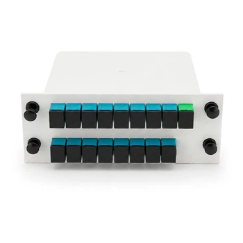 Оптический корпусной PLC делитель 1x16 Merlion MLOPS607 PLC-1×16 SC/UPC