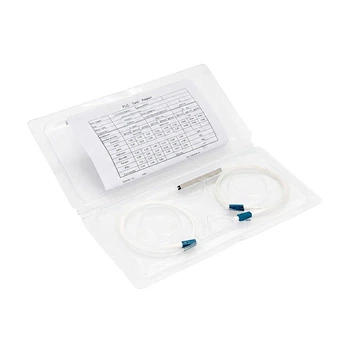 Оптический PLC делитель 1x2 Coupler PLC-1x2-split0 LC/UPC 0.9mm cord 1.0m