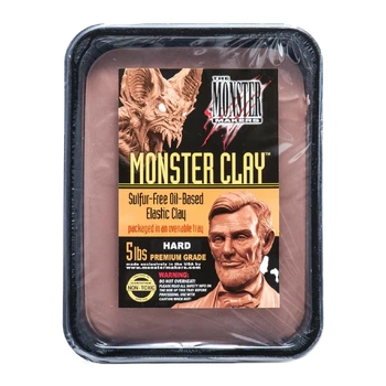 Маса для ліплення Monster Clay (Монстер Клей) Medium, 2,05 кг, коричневий колір