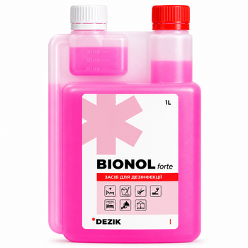 DEZIK Bionol forte 1000 мл — засіб для дезінфекції та стерилізації інструментів і ПСО