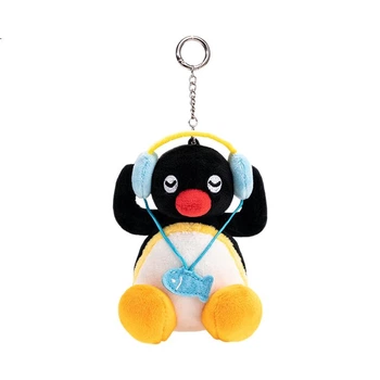 Брелок-игрушка X11 SPACE Home Pingu слушает музыку