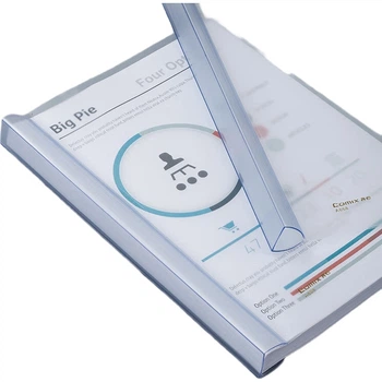 Набор из 10 зажимов COMIX большой вместимости, вмещает до 200 листов, папка-скоросшиватель, прозрачная папка-скоросшиватель, офисные канцелярские товары A868