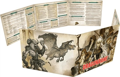 Доповнення до настільної гри Black Monk Dragonbane: Екран майстра гри (5907729440375)