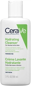 Очищающая увлажняющая эмульсия CeraVe для нормальной и сухой кожи лица и тела 88 мл (3337875597326)