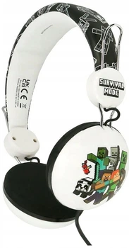 Słuchawki OTL Teen Minecraft White-Black (5055371629201)