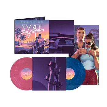 Вінілова платівка Grand Theft Auto VI: The Album - Vinyl Indie Pink & White / Blue & White edition