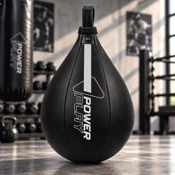 Пневмогуша боксерская PowerPlay 3061 Ultra Series белая с черным D26см.