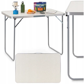 Кемпинговый стол Springos 90 x 60 см складной CS0177 White