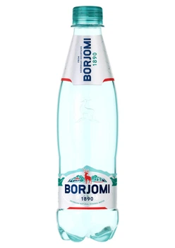 Вода мінеральна Borjomi сильногазована природна 0,5 л (4860019001353)