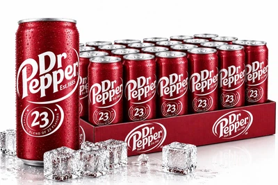 Упаковка безалкогольного напою Dr Pepper Sleek 0.33l х 24