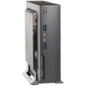 Компактний корпус Casecom M300-2U3 Mini-ITX VESA з блоком живлення 90 Вт 2×USB 3.0 (03E177A4251B)