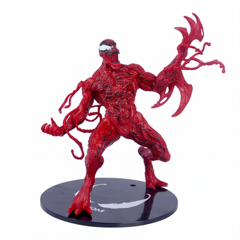 Фигурка аниме Карнадж, коллекционная статуэтка Marvel Веном 20 см из ПВХ, подарочная фигурка для детей Красный