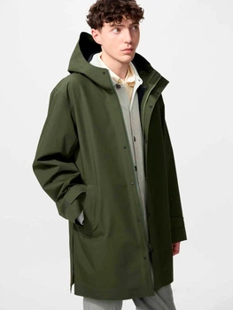 Плащ мужской Uniqlo 985822293 L Зеленый (1161294795)