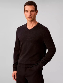 Пуловер чоловічий Calvin Klein 614078144 2XL Сірий (1162621446)
