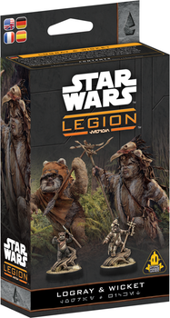 Доповнення до настільної гри Atomic Mass Games Star Wars Legion 2.0: Logray & Wicket Commander Expansion (англійське видання) (841333129231)