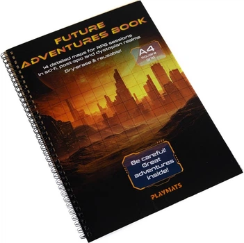 Додаток до гри Playmaty Книга RPG: Future Adventures Book A4 (5905794523818)