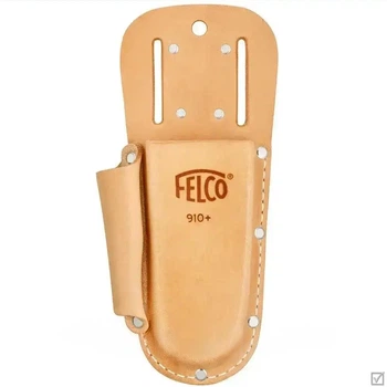 Кожаный чехол кобура Felco 910 Plus для секатора с креплением на ремень