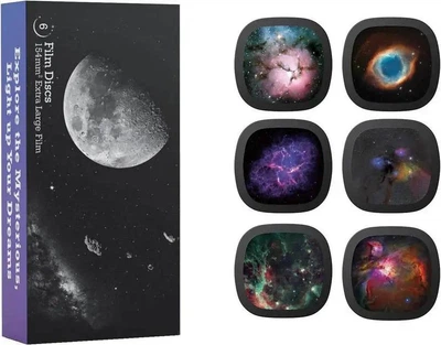 Набір проекційних дисків Ainael Nebula 2 для Ainael Galaxy Projector космічні проєкції 5K Ultra HD 6 шт без проектора (SKU-502)