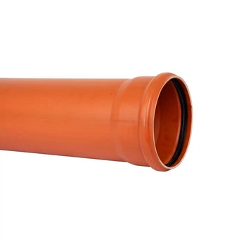 Канализационная труба Ostendorf-OSMA KG System d200x5000 мм, ПВХ, SN4, серый (SD00058113)