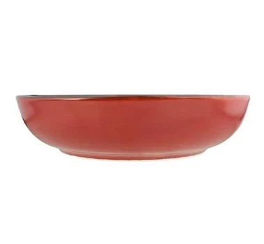 Салатник глибокий круглий Porland 368122/LR Lykke Red 835 мл 22 см порцеляновий