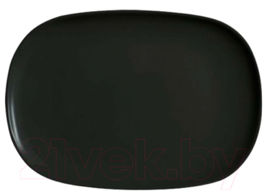 Блюдо овальная Luminarc V2342 Diwali Black 340х240 мм чёрная