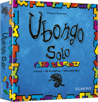 Gra planszowa Egmont Ubongo Solo GRUBONGOSOLO (5903707560745)
