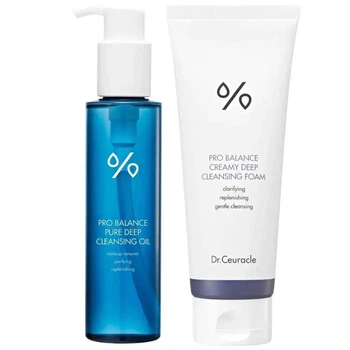 Набір для двоетапного очищення шкіри з пробіотиками Dr.Ceuracle Pro Balance Cleansing Duo Set, 2 в 1