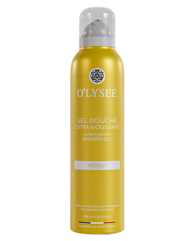 Гель-піна для душа з тропічним ароматом O'LYSEE Extra Foaming Shower Gel Monoї 200 мл (3520710011419)