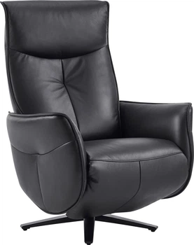 Крісло-реклайнер софа Qlab RC300B Leather Black