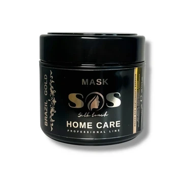Маска для освітленого волосся Brazil Gold Home Care Silk Touch Sos Mask 300 мл