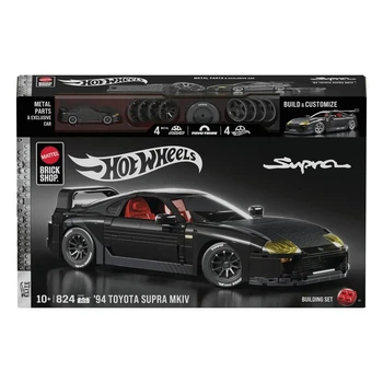 Колекційна машинка-конструктор Mattel Brick Shop Elite Toyota Supra '94 MKIV (JKG40)