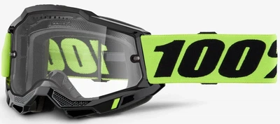 Маска мотокроссовая Ride 100% Accuri 2 Enduro MTB неоново-жёлтый