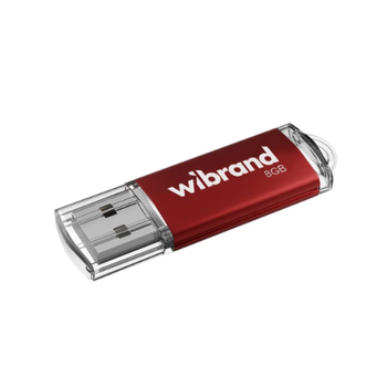 Флеш-накопичувач Wibrand USB 2.0 Cougar 8Gb Red