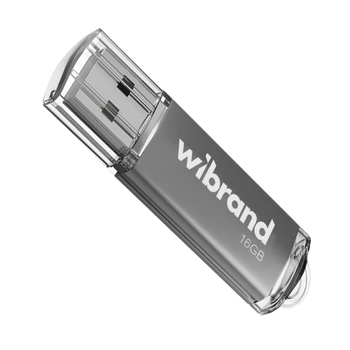 Флешка 16Гб USB 2.0 сріблястий Cougar Wibrand