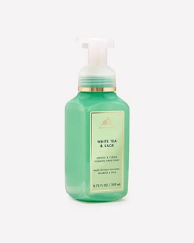 Мыло-пенка Bath and Body Works White Tea & Sage Gentle & Clean Foaming Hand Soap, 259 мл (667659390588)