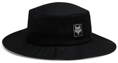 Панама Fox Sun Hat Base Over Black L/XL черная широкие поля Flexfit шнурок