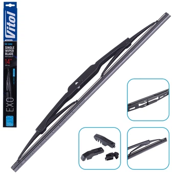 Щітка склоочисника каркасна VITOL EXO 14" (350 мм)