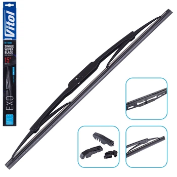 Щітка склоочисника каркасна VITOL EXO 15" (380 мм)
