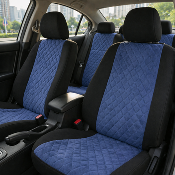 Авточехлы Antar Kia Optima 3 (TF) Синие антара (ANP-1831)