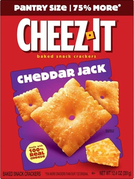 Снеки Cheez-It Cheddar Jack Cheese Crackers 351г