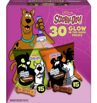 Печенье Kellogg's SCOOBY-DOO! Variety Pack Halloween 30шт, 840г