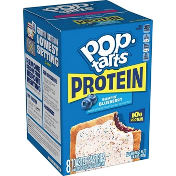 Тосты Pop-Tarts Protein Toaster Pastries Bumpin' Blueberry 408г