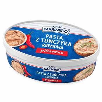 Паста з Тунця Вершкова (Пікантна) Marinero Pasta z Tunczyka Kremowa Pikantna 115 г
