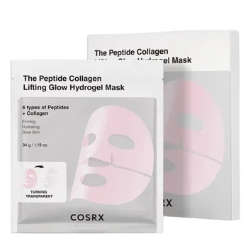 Набор масок для лица Cosrx The Peptide Collagen Lifting Glow 3 шт (8809598457232)